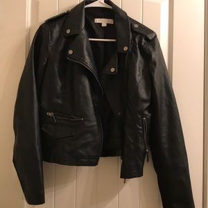 New York & Company Faux Leather Jacket